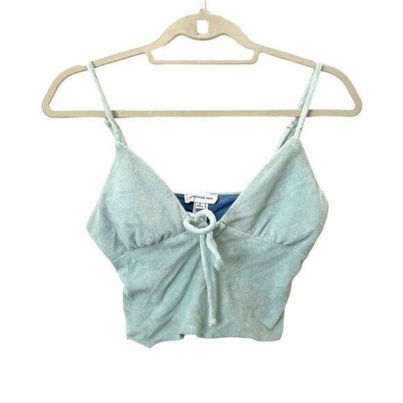 SOMETHING NAVY Hydrangea Tankini in Seafoam‎ - Picture 2 of 5